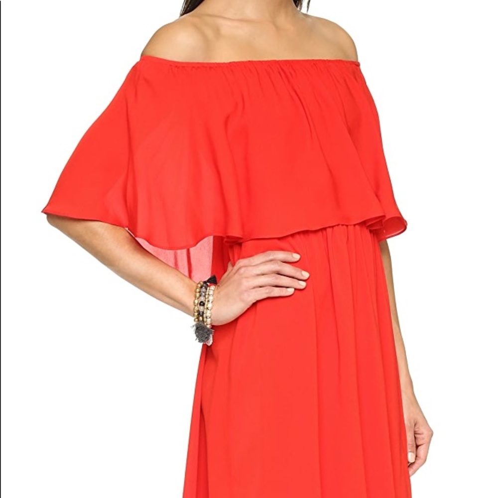 alice + olivia: Shari Off Shoulder Dress 💃🏼 Sz:M - Picture 6 of 8
